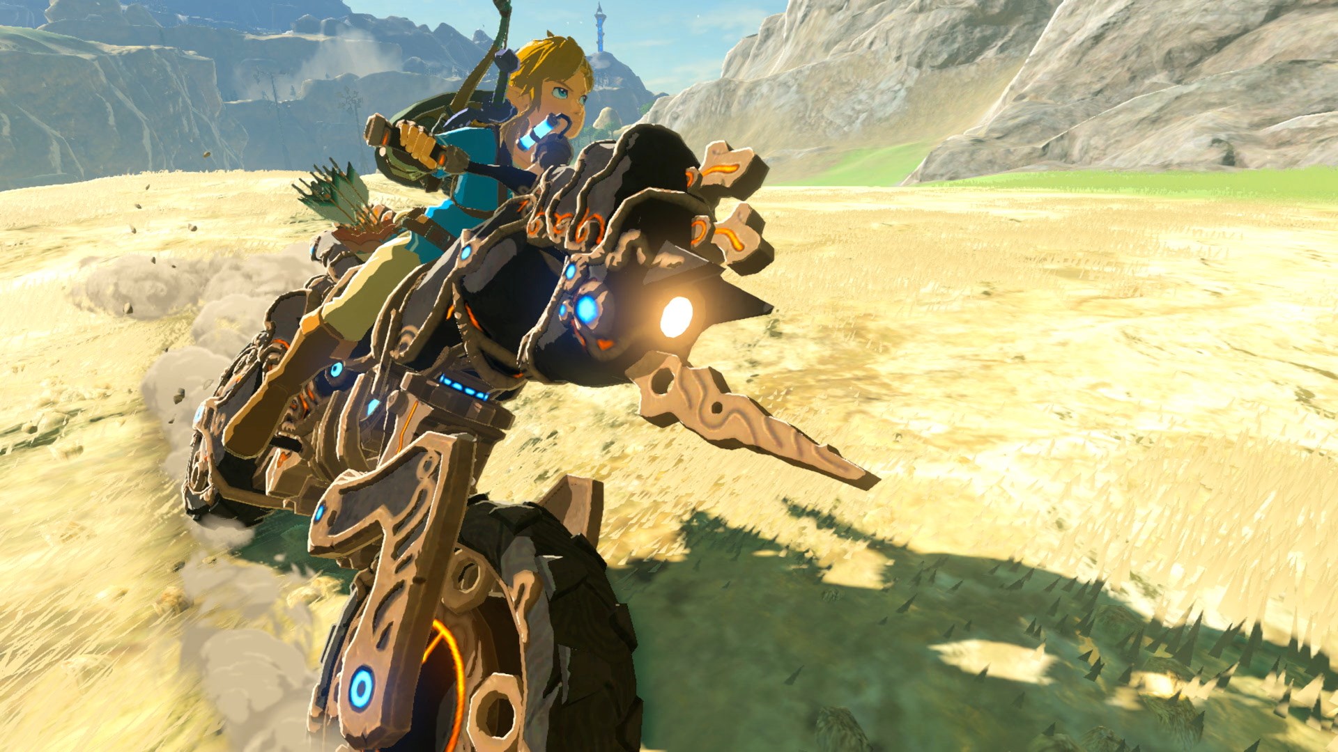 Breath of the wild. Мотоцикл линка Зельда. Байк в Зельде. The Legend of Zelda: Breath of the Wild (2017). The Legend of Zelda Breath of the Wild мотоцикл.
