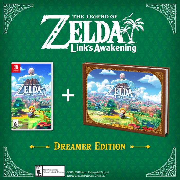 The Legend of Zelda Links Awakening 2019 Cover Art 002