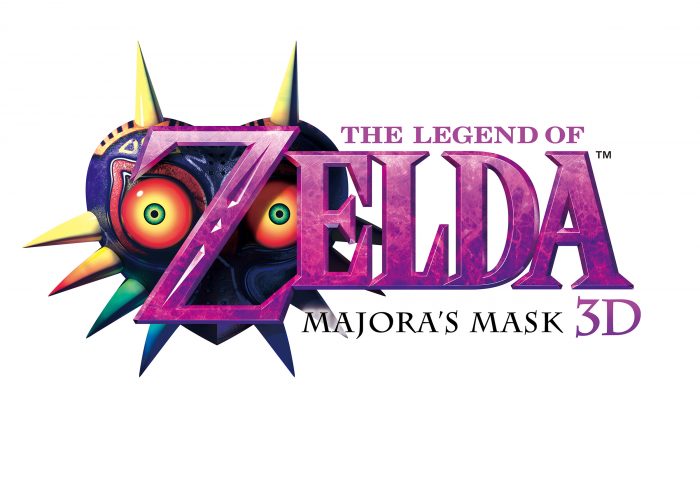 The Legend of Zelda Majoras Mask 3D Logo on White