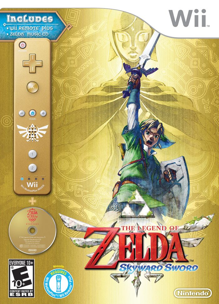 The Legend of Zelda Skyward Sword Cover Art 004