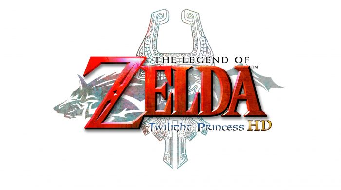 The Legend of Zelda Twilight Princess HD Logo on White