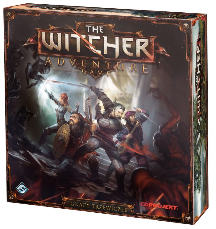 The Witcher Adventure Game Cover Art 001