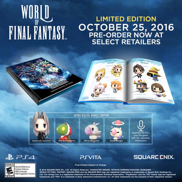 World of Final Fantasy Cover Art 006