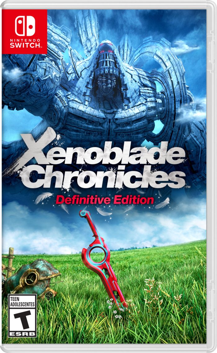 Xenoblade Chronicles Definitive Edition Cover Art US