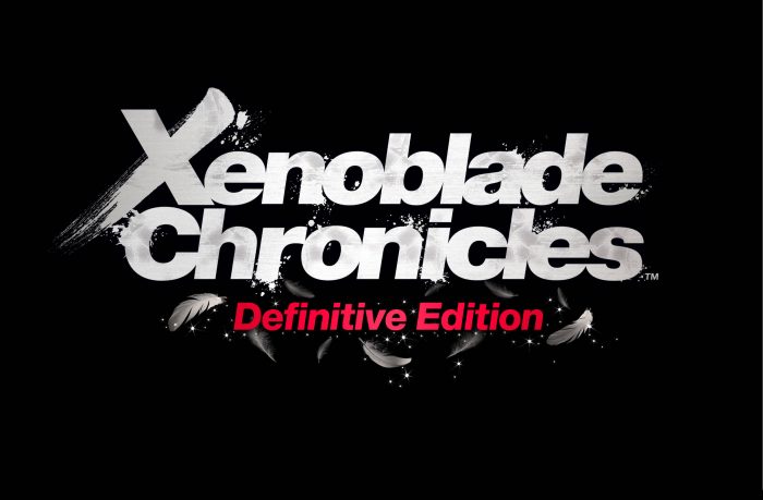 Xenoblade Chronicles Definitive Edition Logo (US, White)
