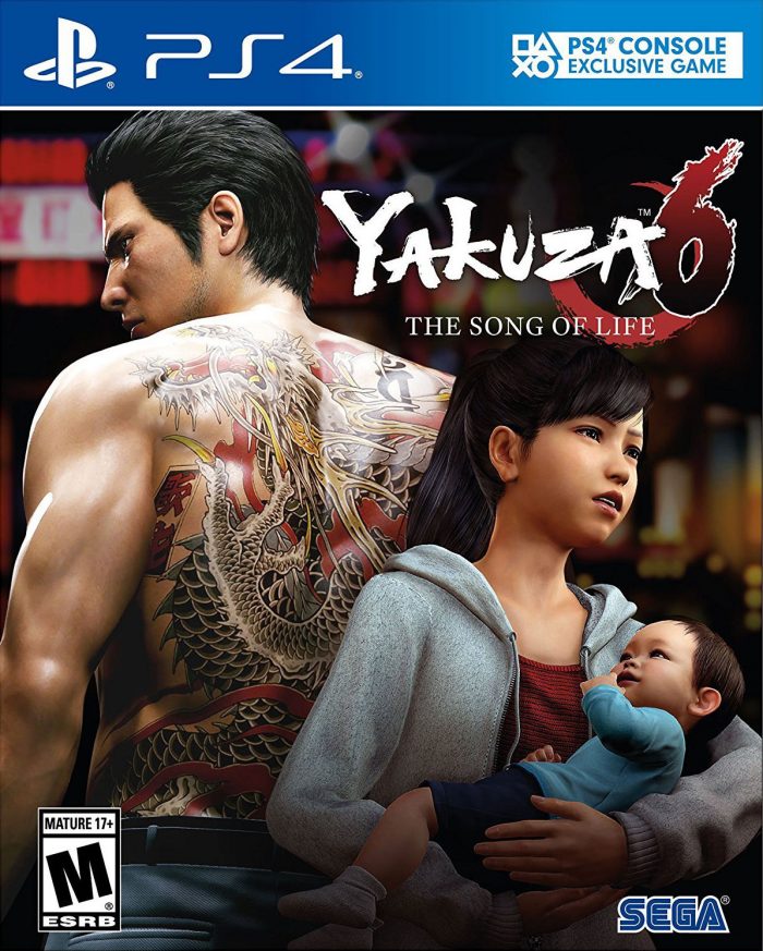 Yakuza 6 The Song of Life Cover Art US