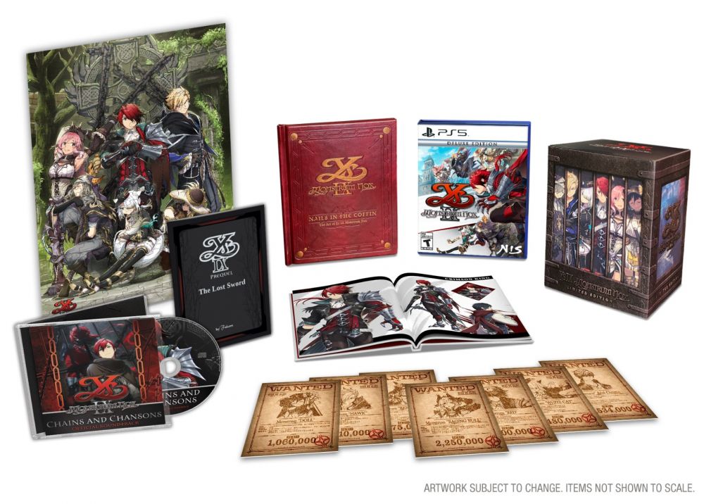 Ys IX: Monstrum Nox PS5 limited edition