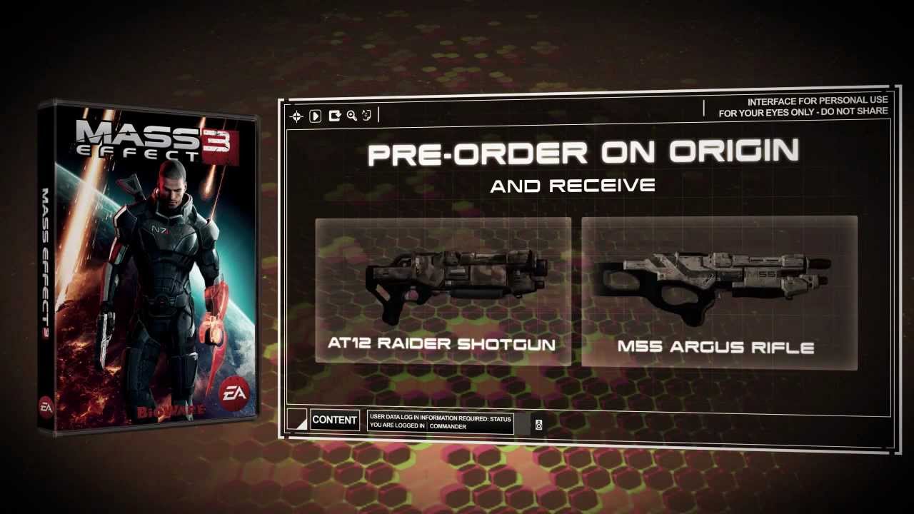 Pre-Order Bonus - Origin (PC)