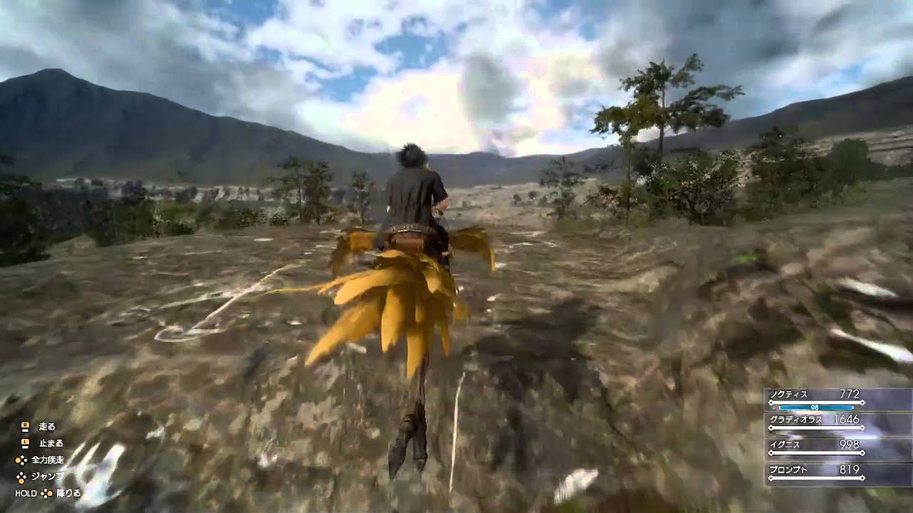 Chocobo Riding and Fishing