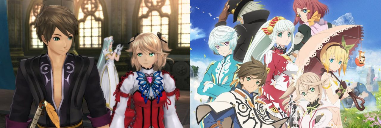 The cast of Tales of Zestiria dress up in-game, but not in the X.