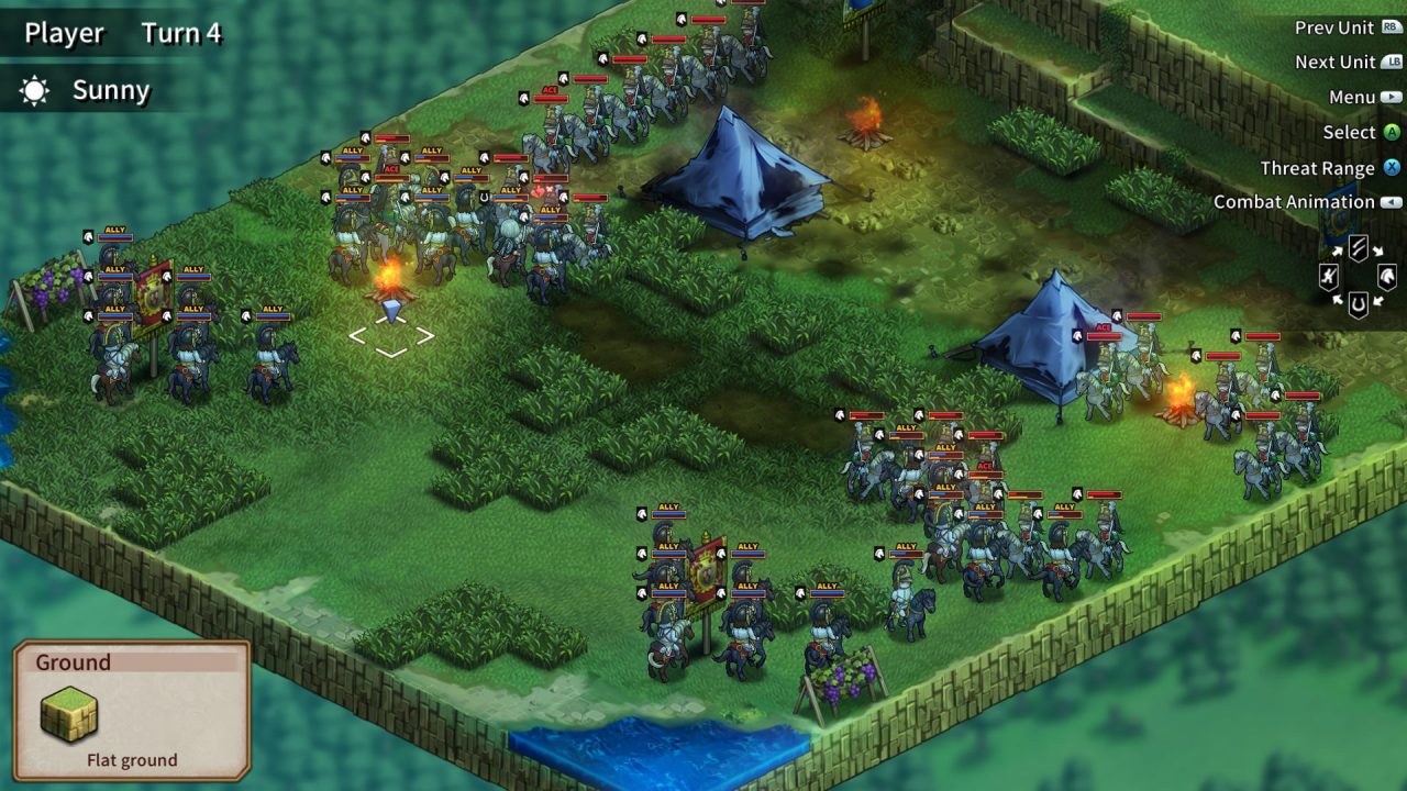 A large scale battle in the second map of the DLC.