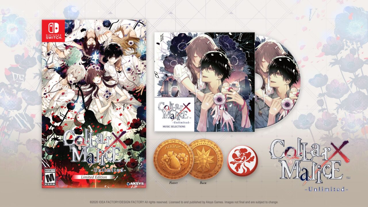 Collar X Malice Unlimited Cover Art Limited Edition