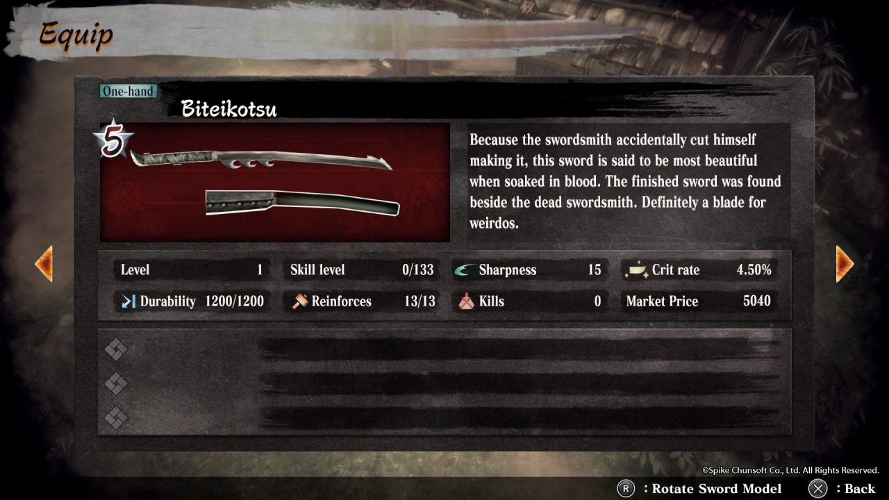 Katana Kami A Way of the Samurai Story Screenshot 008