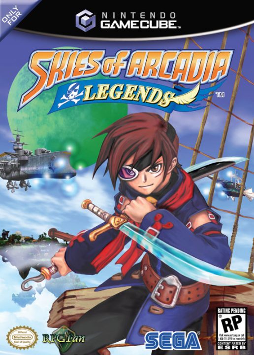 Skies of Arcadia Legends Cover Art US