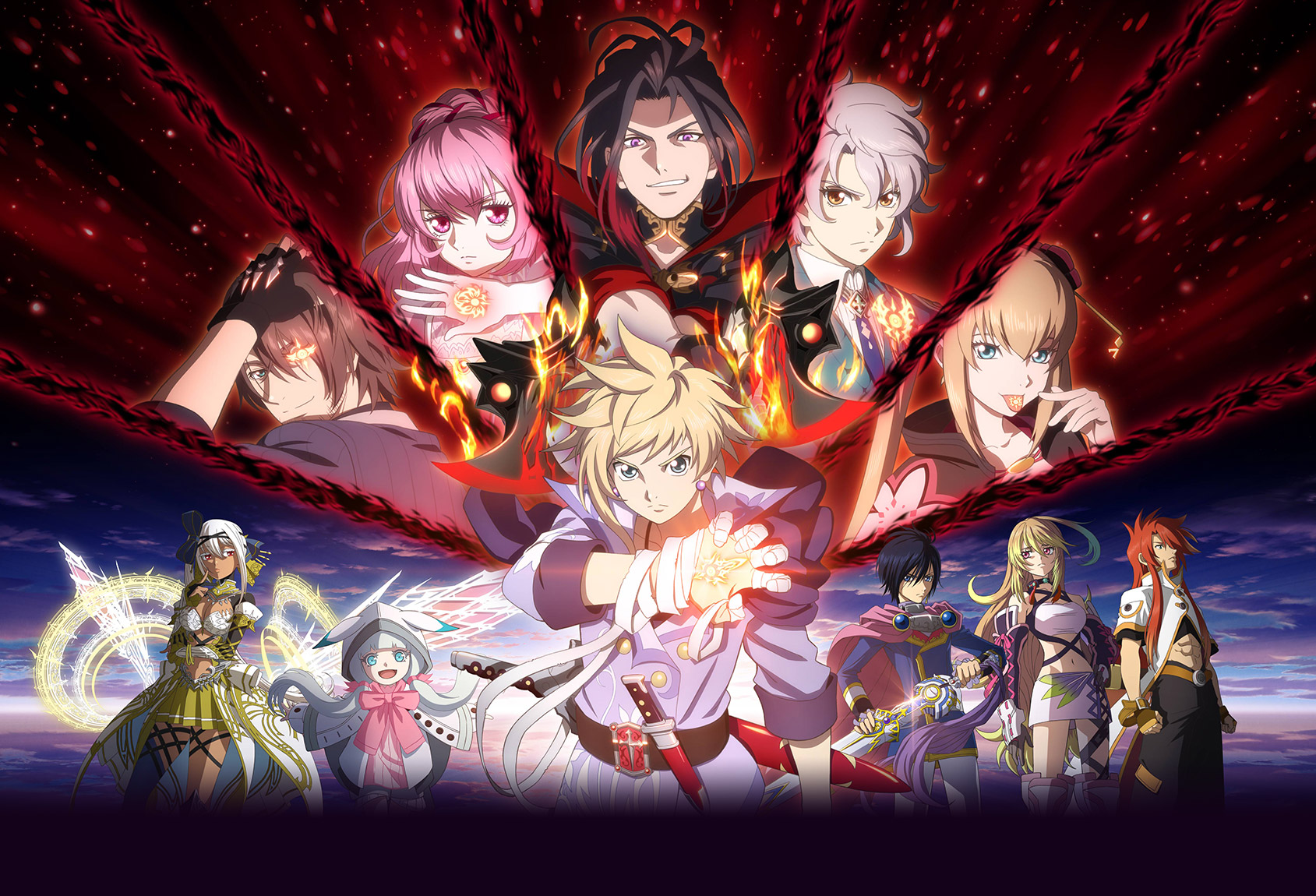 Key Art from Tales of Crestoria