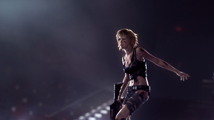 Screenshot of The 3rd Birthday, part of the Parasite Eve series