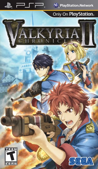 Valkyria Chronicles II Cover Art US