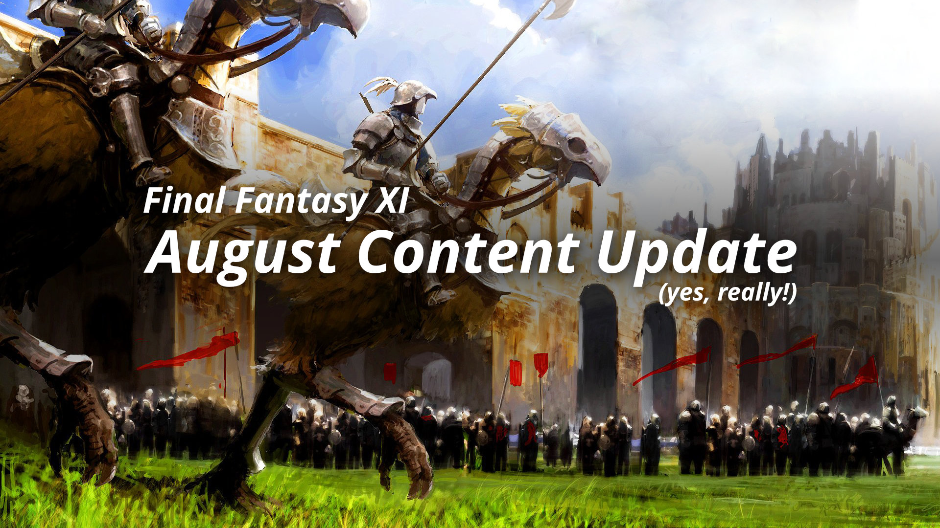 Final Fantasy XI August Content Update Featured Image