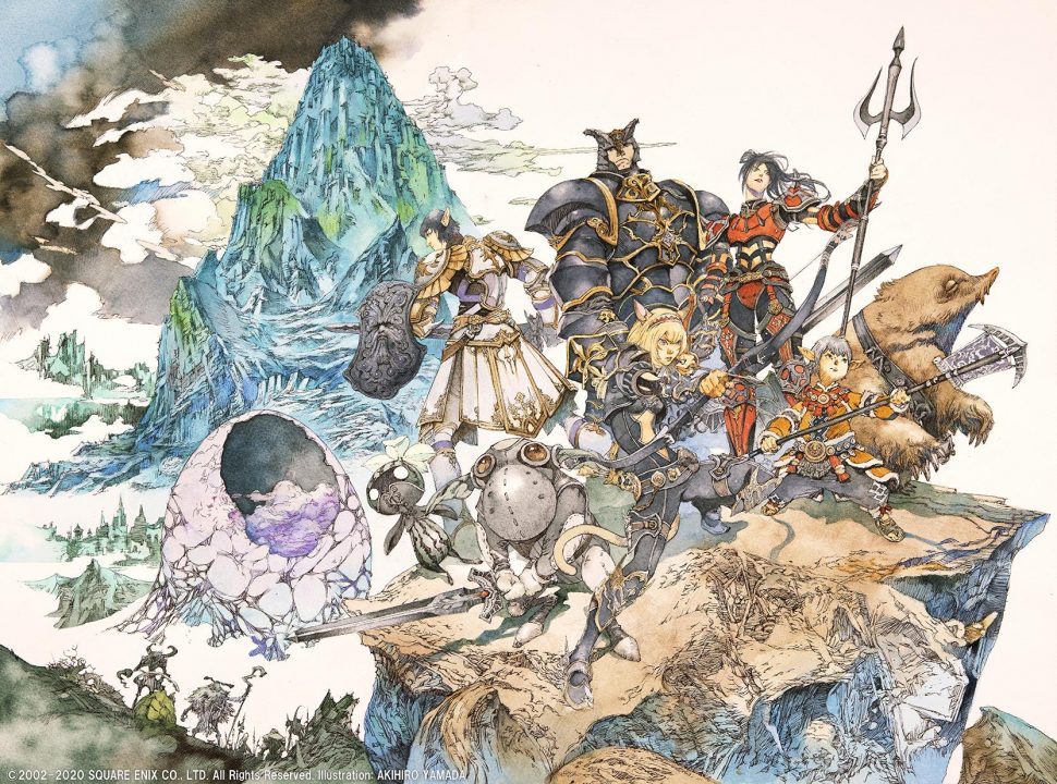 Key art of The Voracious Resurgence which is a Final Fantasy XI in-game event.