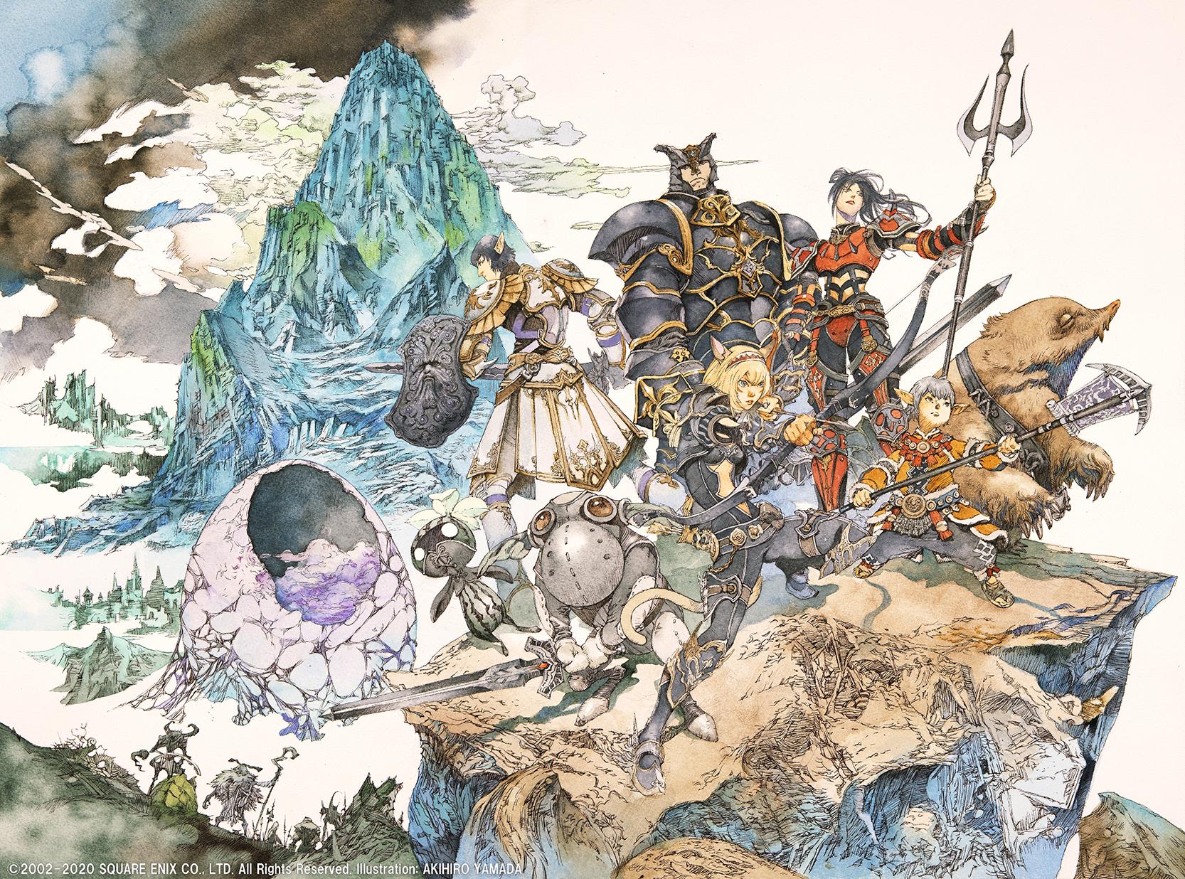 FINAL FANTASY XI - WE ARE VANA'DIEL 20th Anniversary Commemorative