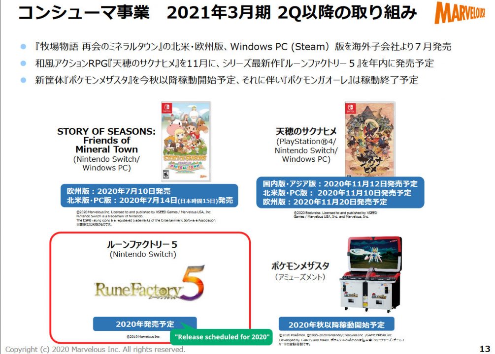 marvelous financial report rune factory 5 screencap 1