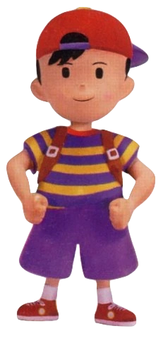 ness earthbound character art