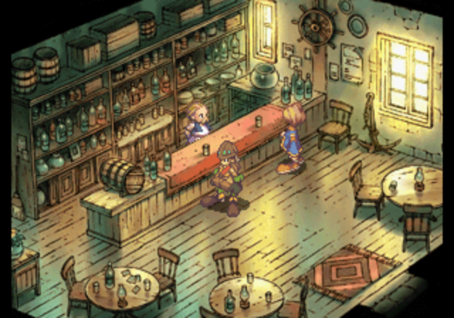 Saga Frontier 2 - Interior of a shop