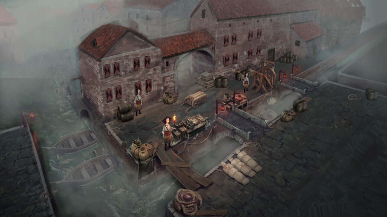 Black Legend Artwork 05 Foggy Canal