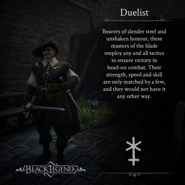 Black Legend Artwork 14 Duelist
