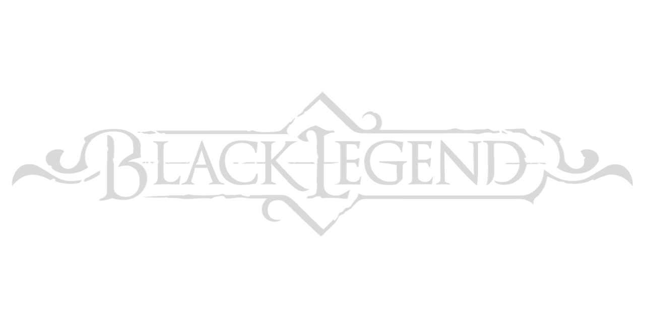 Black Legend Logo White