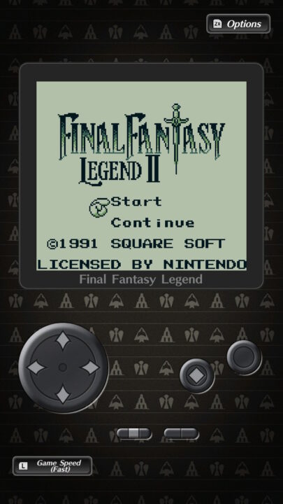 Collection of SaGa Final Fantasy Legend Screenshot 07 FFLII Title