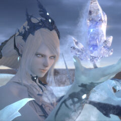 Screenshot From Final Fantasy XVI Featuring Shiva Eikon