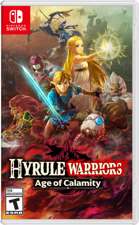 Hyrule Warriors Age of Calamity Cover Art