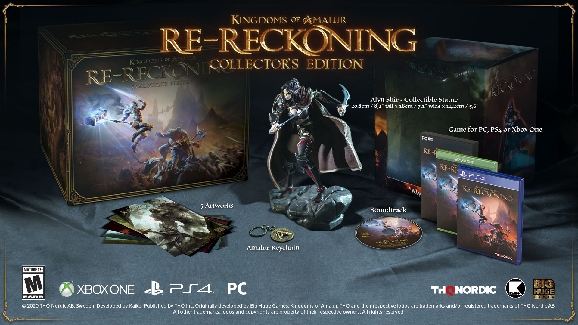 Kingdoms of Amalur Re Reckoning Cover Art Collectors Edition