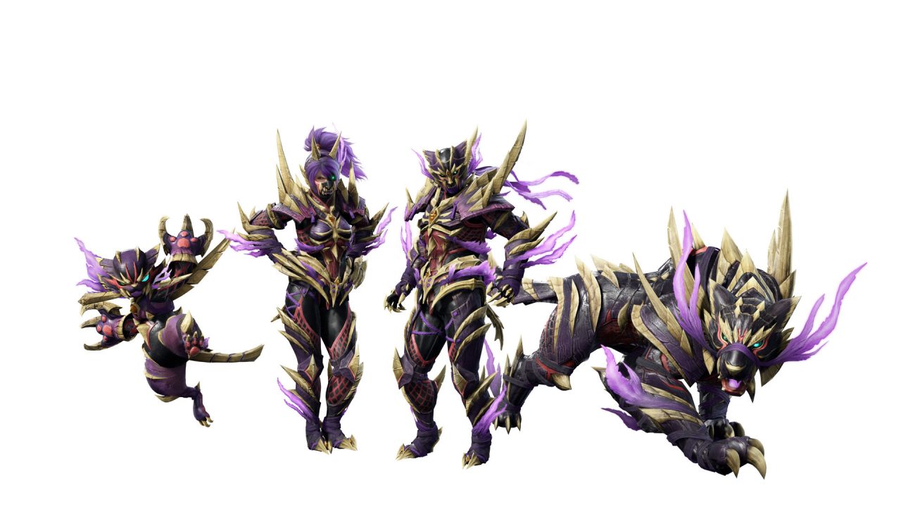 Monster Hunter Rise Artwork 021 Amiibo Layered Armor