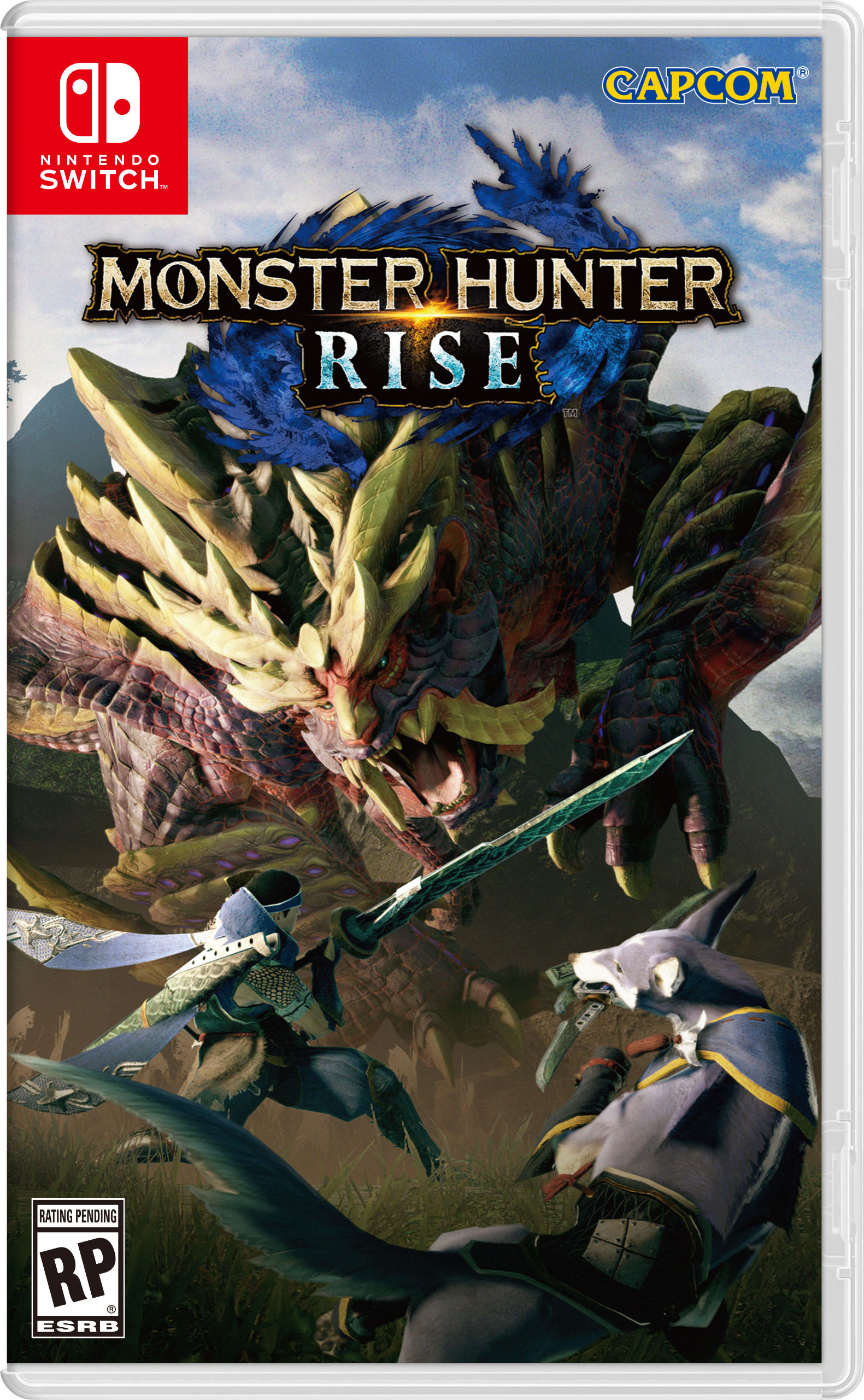 Monster Hunter Rise Cover Art US