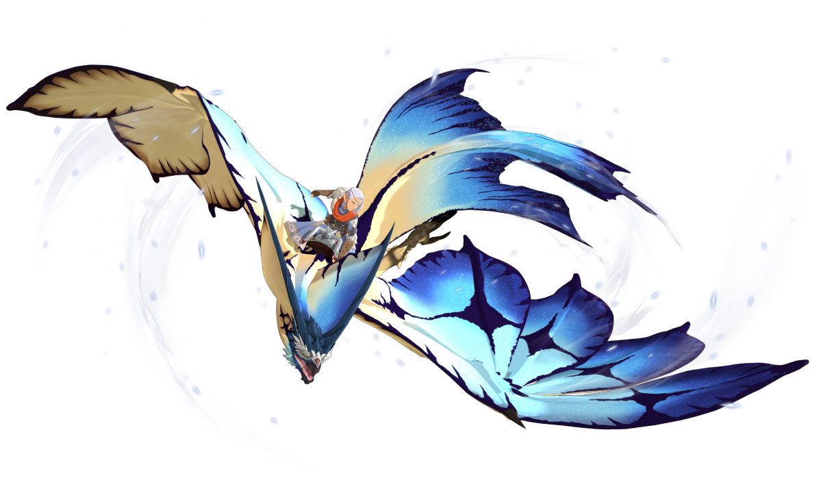 Monster Hunter Stories 2 Wings of Ruin Artwork 004 Alwin and Legiana