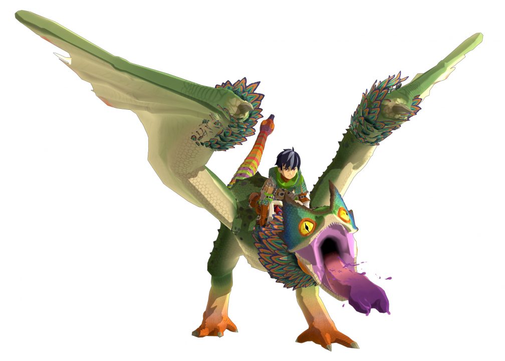 Monster Hunter Stories 2 Wings of Ruin Artwork 011 Pukei Rider