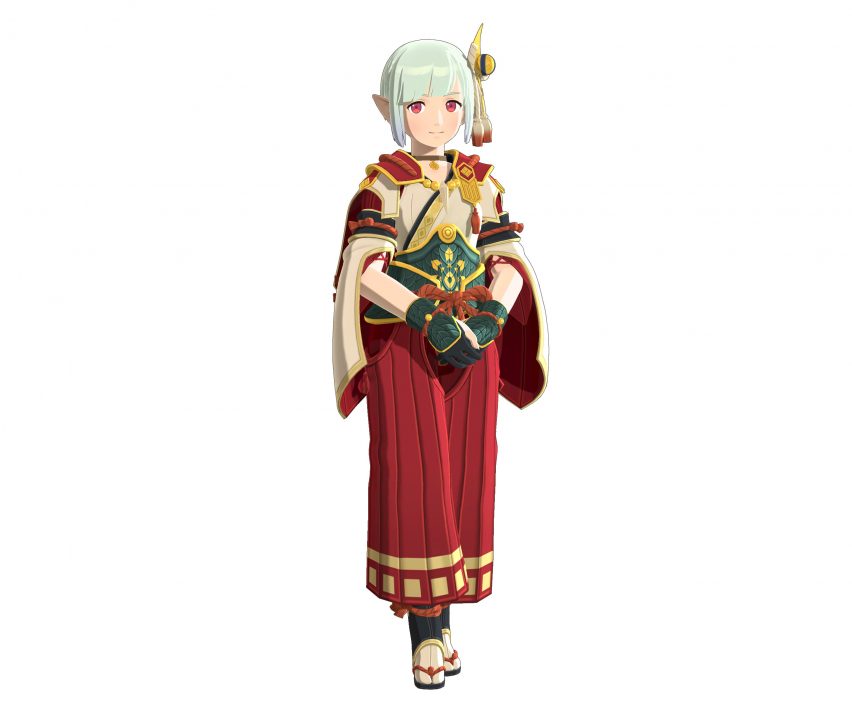 Monster Hunter Stories 2 Wings of Ruin Artwork 027 Ena Preorder Costume