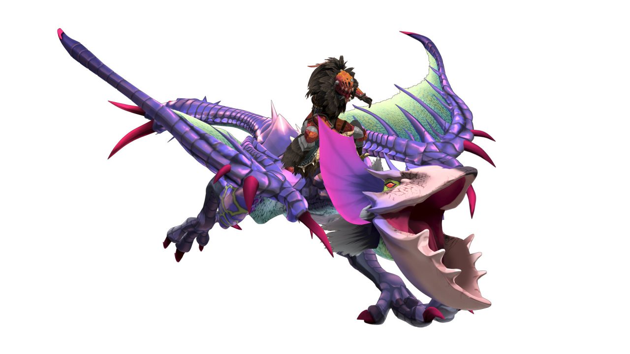 Monster Hunter Stories 2 Wings of Ruin Artwork 038 Mystery Rider Yian Garuga