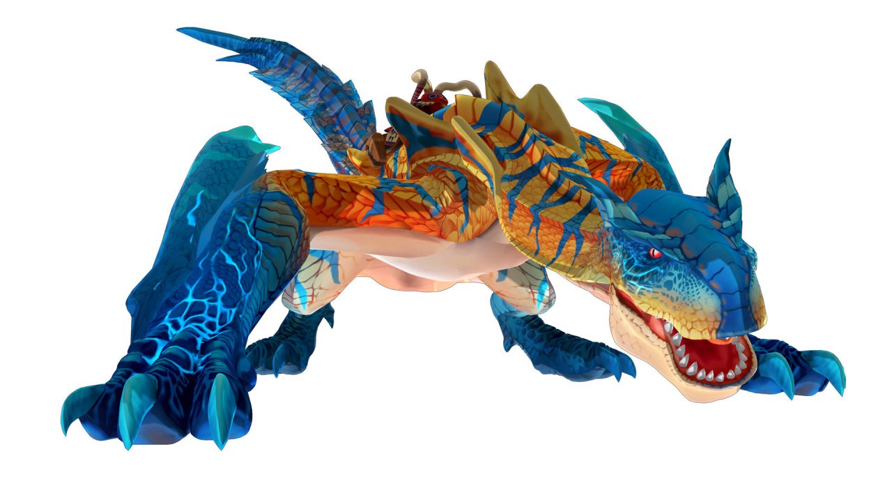 Monster Hunter Stories 2 Wings of Ruin Artwork 068 Grimclaw Tigrex