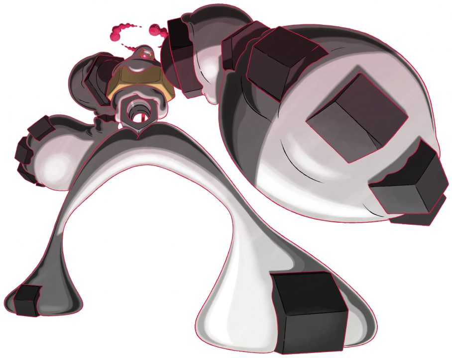 Pokemon Sword Shield The Crown Tundra Artwork 010 Gigantamax Melmetal