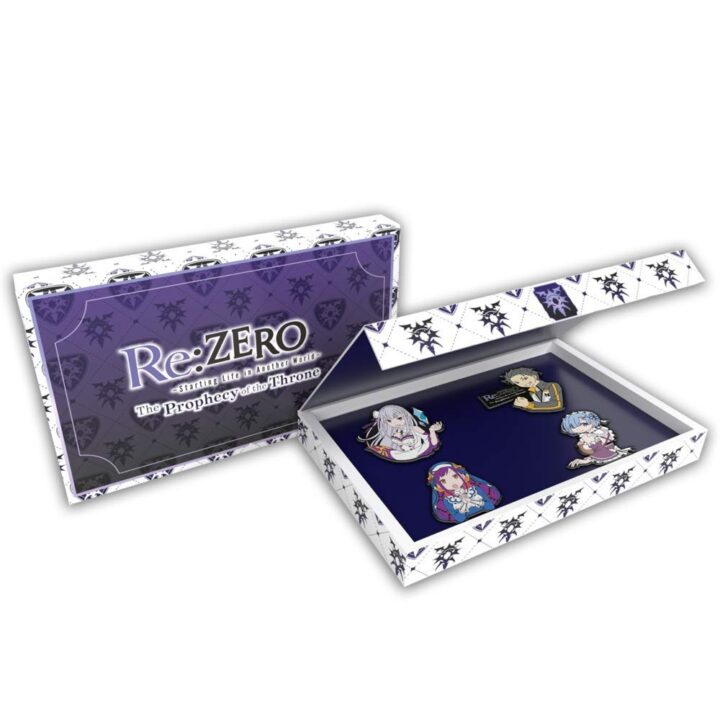 ReZERO Starting Life in Another World The Prophecy of the Throne Cover Art Pin Box