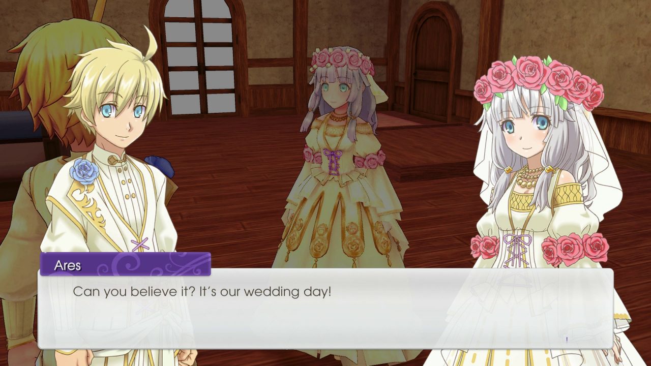 Rune Factory 5 Screenshot of character interaction