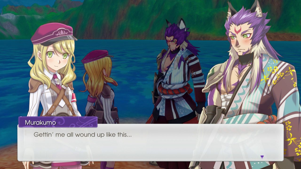 Rune Factory 5 Screenshot of character interaction