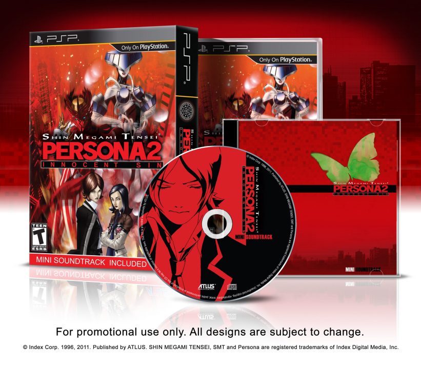 Shin Megami Tensei Persona 2 Innocent Sin PSP Cover Art 005
