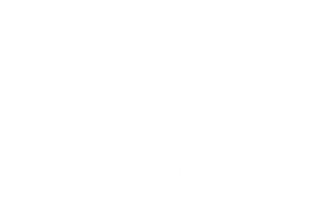 Alders Blood Logo White