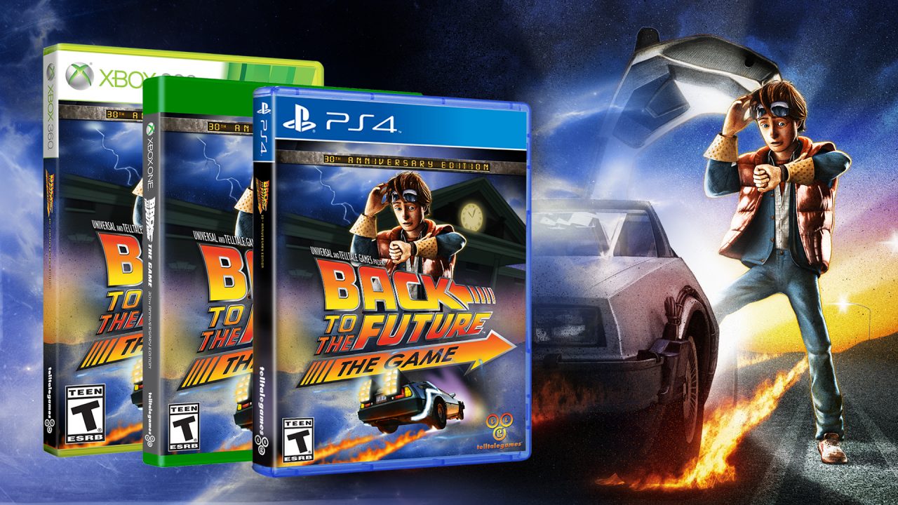Back to the Future The Game 30th Anniversary Edition Cover Art 001