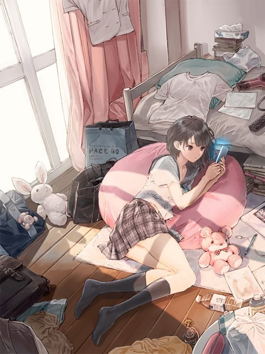 Blue Reflection Artwork 047