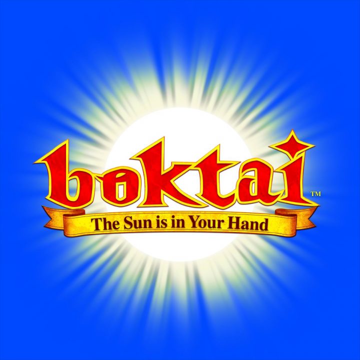 Boktai The Sun is in Your Hand Logo Blue
